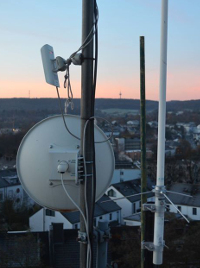 Amateur Radio Antenna installations at IHF